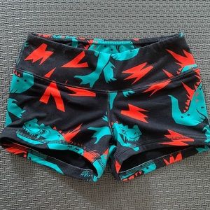 Fleo T-Rex shorts Size XS Mid-rise 2.5”